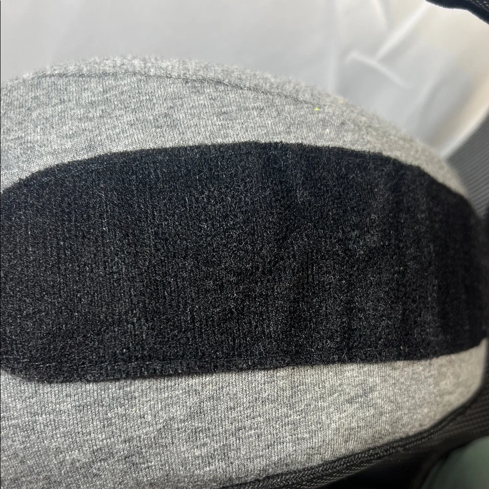 Gray and Green Travel Neck Pillow